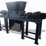 Commercial Heavy Duty Dual Shaft Industrial Shredder Machine